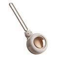 thumbnail image 2 of AMLESO Personal Hand Fans Lanyard Cools Face Neck White Green, 2 of 8