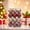 #1, variant on 12-Pack Christmas Ornament Balls Set - 4cm Multicolor Plastic Hanging Decorations for Tree, Home & Holiday Party Decor - Shatterproof Xmas Tree Baubles with Assorted Patterns (Red/White)