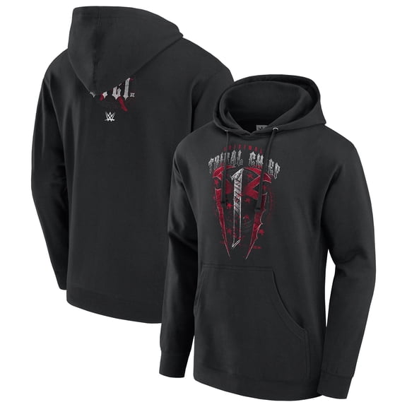 Men's Black Roman Reigns OTC1 Tribal Chief Hoodie