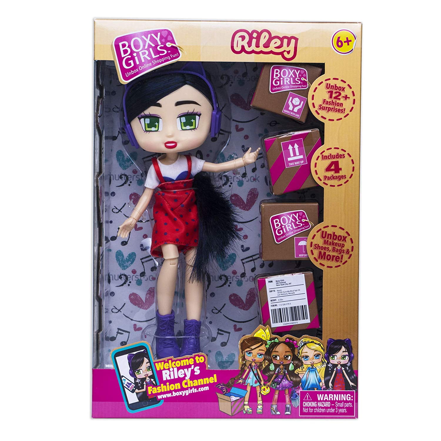 riley boxy girl walmart
