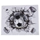thumbnail image 1 of 3D Football Wall Sticker PVC Art Soccer Crack Mural Decor, 1 of 5