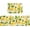 Botanicalgla61377, variant on Kitchen Rugs and Mats,Yellow Lemon Green Leaves 2 Piece Anti Fatigue Area Runner Rug Set Comfort Standing Floor Mat,Summer Fruit Watercolor Plant Non Slip Absorbent Doormats for Laundry/Bathroom