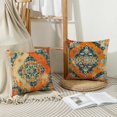thumbnail image 5 of Throw Pillow Covers 18x18 Set of 4 Boho Pillow Covers Double Sided Pattern Farmhouse Decorative Cushion Cases for Sofa Couch Living Room Home Decor, 5 of 6