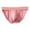 Pink, variant on Mens Bikini Briefs Mid Rise Stretch Ribbed Sports Mens Underwear
