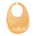thumbnail image 4 of Babero De Alimentación Para Bebé, Protección De Tela, Banda Para El Cuello, Unisex, Lavable, Naranja Claro Macarena  babero de manga larga, 4 of 8