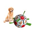 thumbnail image 1 of Juguete de mordedura de perro de fútbol, 1 of 5