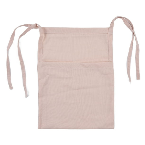 Almacenamiento De Organización De Pañales Colgantes, Fácil De Limpiar, Peso Ligero, Almacenamiento De Cama De Bebé, Bolsa Colgante, Lino De Algodón Rosa Oscuro Para El Hogar ANGGREK Toy Storage Hanging Bag