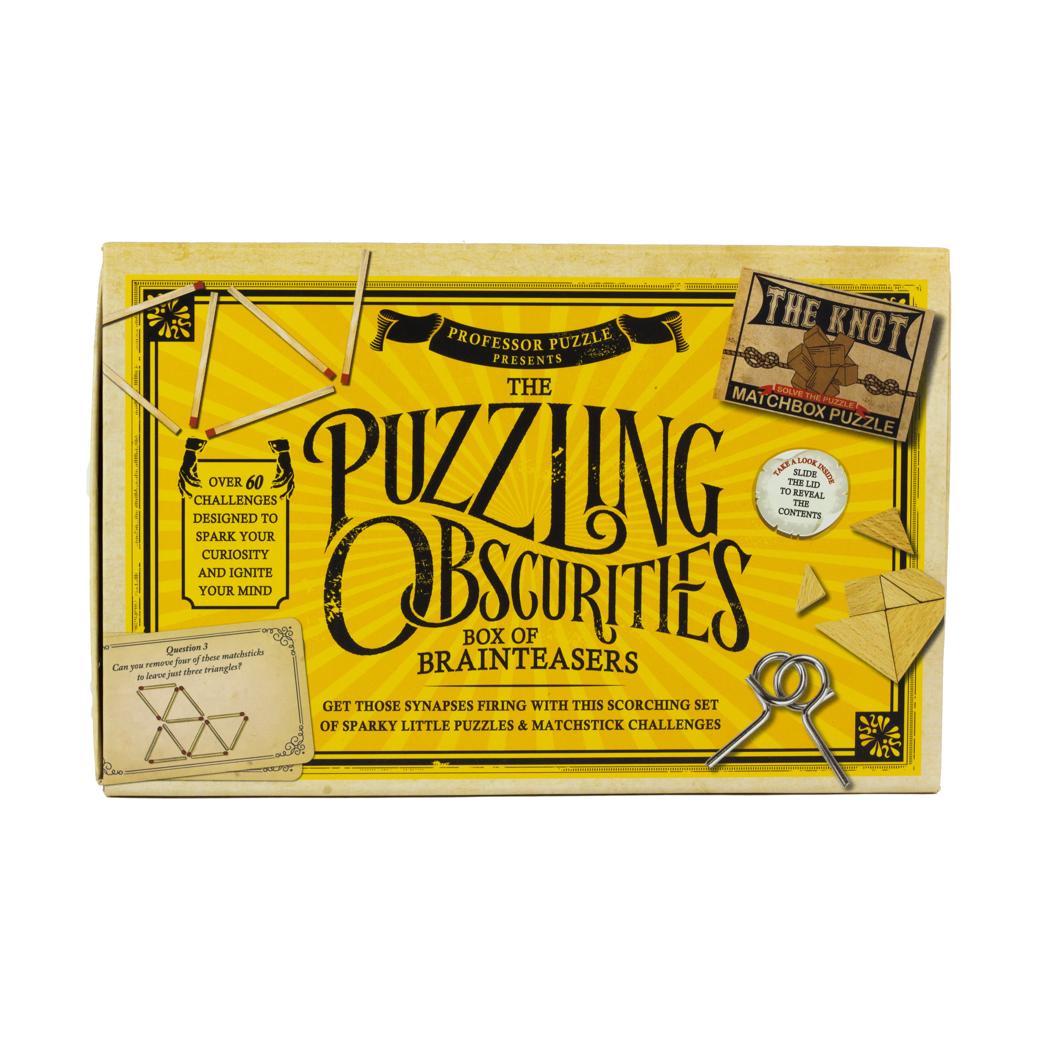 Professor Puzzle The Puzzling Obscurities Box of Brainteasers