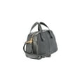 thumbnail image 4 of Time and Tru Women's Faux Leather Mini Satchel Bag with Crossbody Strap, Bark, 4 of 4