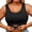 Black, variant on Kureaily Comfortable Sports Bra For Everyday Wear Plus Size Front Closure Adjustable Back Support Design Perfect For All Seasons Bras for Women