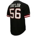 thumbnail image 3 of Men's Mitchell & Ness Lawrence Taylor Black New York Giants Big & Tall Mesh Player Name & Number Top, 3 of 5
