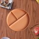 thumbnail image 4 of Apmemiss Clearance Divided Plates for Kids Adults, 3-Compartment Microwave Safe Reusable Dinnerware, Food Grade Plastic Portion Control Plates for Indoor Outdoor Picnic Camping School Lunch, 4 of 9