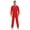 Red, variant on Adult Men Work Bodysuit One-piece Workwear Fashion Wear-resistant Work Clothing Mechanic Uniform White S