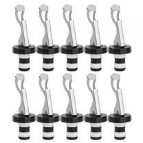 LHCER 10PCS Wine Bottle Stopper Champagne Stopper Reusable Wine Vacuum Plug Tool Bar Kitchen Accessories,Bottle Stopper,Kitchen Accessories