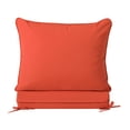 thumbnail image 5 of Costaelm Harmony Outdoor 2-Piece Deep Set Patio Seat Back Chair Cushions, 25 x 25, Orange, 5 of 11