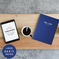 thumbnail image 7 of 2026-2028 Monthly Planner, 8.5x11": 24 Months (July. 2026 - June. 2028), Large Daily Blocks，Lake Blue, 7 of 7