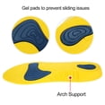 thumbnail image 2 of Plantilla Ortopedica de gel Fugacal 2 par Pie Plano Soporte Arco corrector, M, 2 of 6
