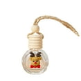 thumbnail image 3 of harmtty Xmax 10ML Christmas Car Perfume Bottle Decoration Wood Lid Cute Santa Snowman Tree Elk Clear Glass Aromatherapy Essential Oil Empty Bottle Hanging Pendant C 10ML, 3 of 8