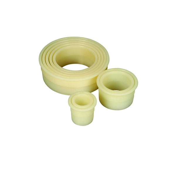 Mercer 9-Piece Round Plain Nylon Cutter Set