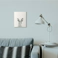 thumbnail image 2 of Stupell Industries Bunny Rabbit Portrait Grey Drawing Design Wall Plaque by Victoria Borges, 2 of 6