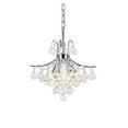thumbnail image 3 of Transitional Toureg 6 Light Chrome Pendant Clear Royal Cut Crystal, 3 of 7