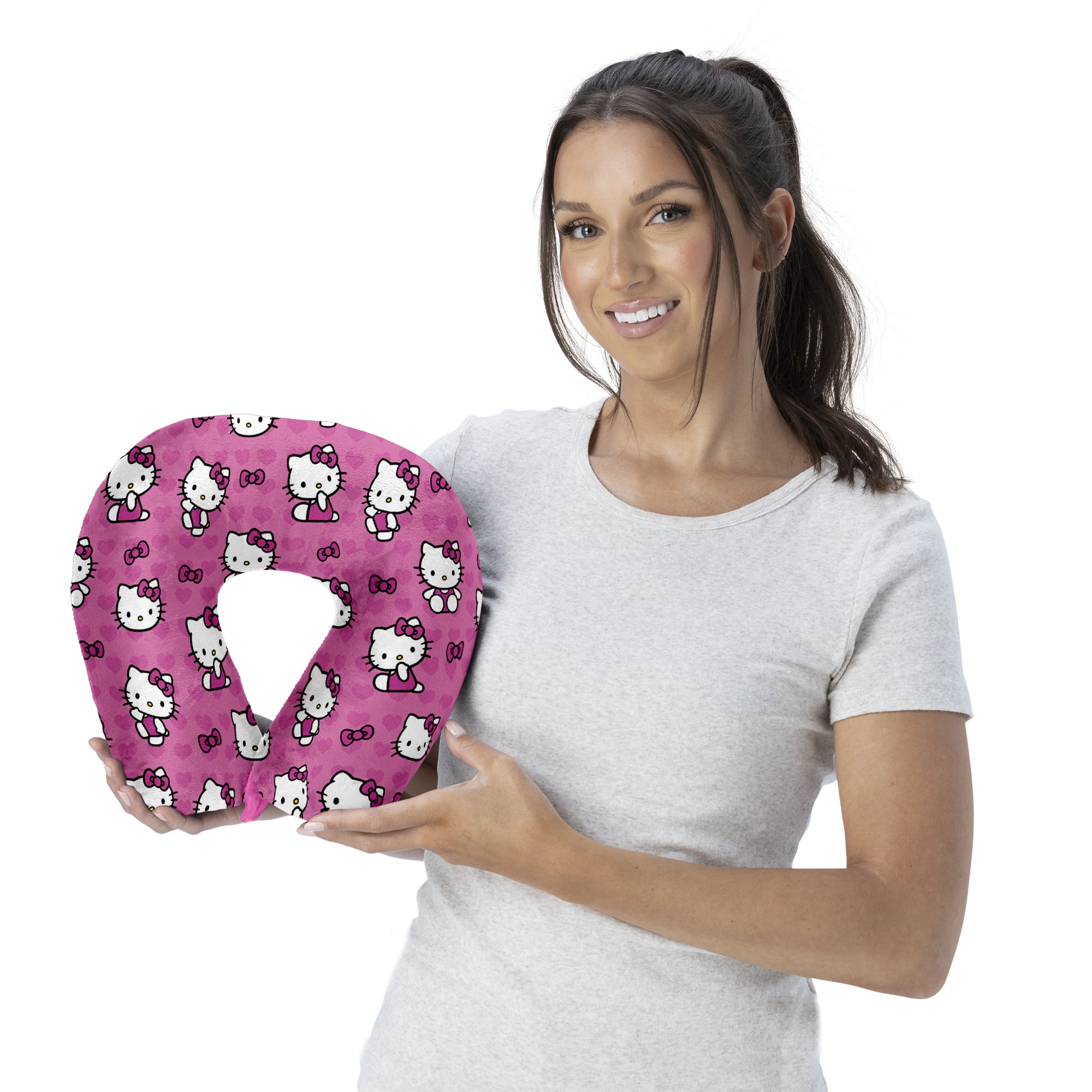 Hello Kitty I Love Pink Neck Pillow