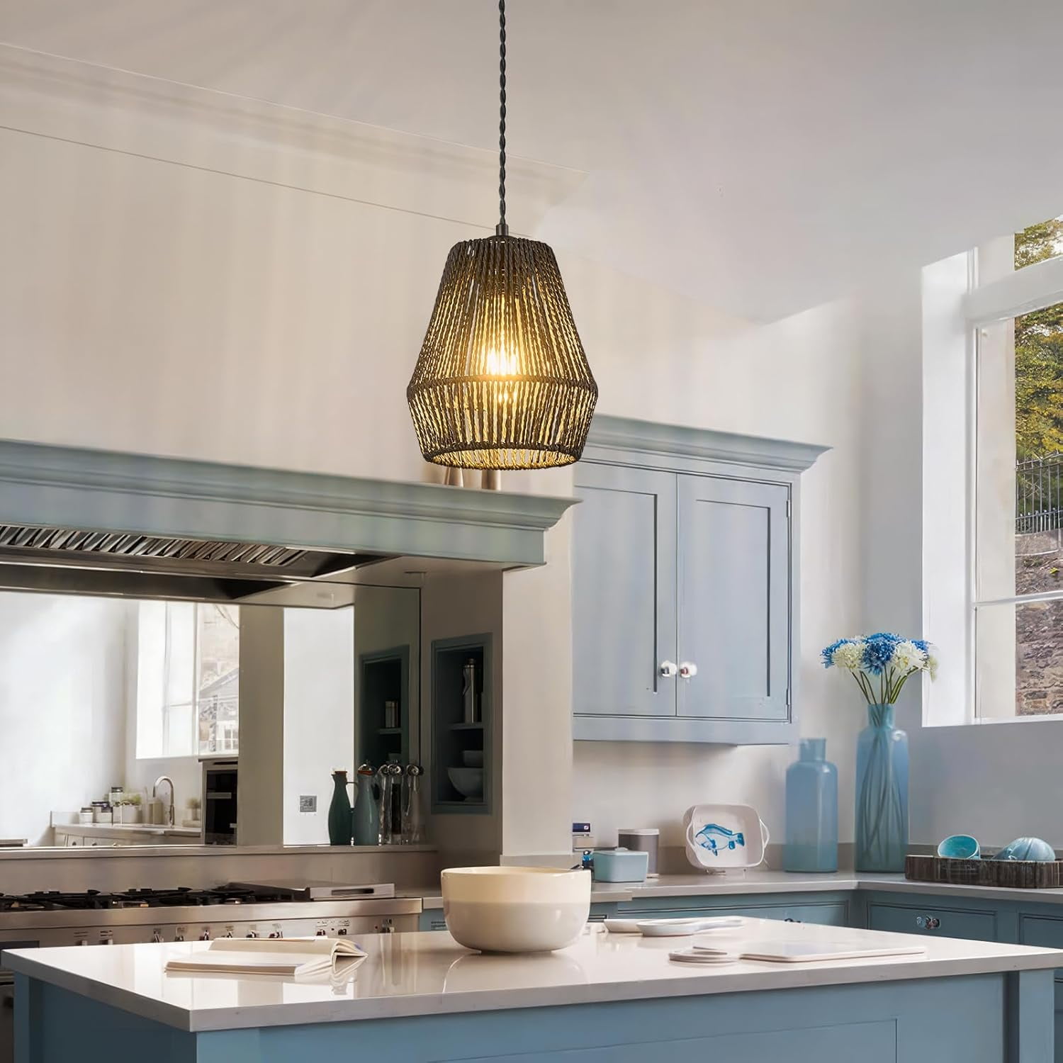 Progress Lighting - P400016-143 - Debut - Chandeliers Light - 9 Light in  Farmhouse style - 36 Inches wide by 34.5 Inches high, image size:1500x1500