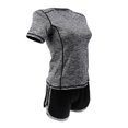 thumbnail image 1 of Conjunto de Juegos de Deportes de Manga Corta Sunnimix Traje Deportivo Mujer L Gris, 1 of 8
