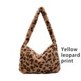 thumbnail image 2 of Bolso de hombro para mujer, bolso de almacenamiento, estuche de viaje, bolso de gran capacidad, bonitos organizadores, bolsos portátiles de moda Bolsas de mensajero y de hombro leopardo amarillo Jumpingount AP013869-08, 2 of 6