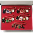 thumbnail image 3 of 2025 Conjunto de marcadores de túnicas mágicas de Harry Potter, Hermione y Ron, caja de pin, monedas de Hogwarts, insignia de metal, búho, Quidditch, juguetes de las Reliquias de la Muerte, 3 of 5