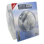 Swiss Navy Water Based Lubricant 1oz - 50ct Fishbowl