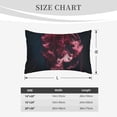 thumbnail image 4 of Lsque Mesmerizing Pink Jellyfish Pattern Pillow Case – Soft & Cozy Throw Pillow Cover, Hypoallergenic Cushion Case for Sleeping Women with Envelope Closure-20"x30", 4 of 6
