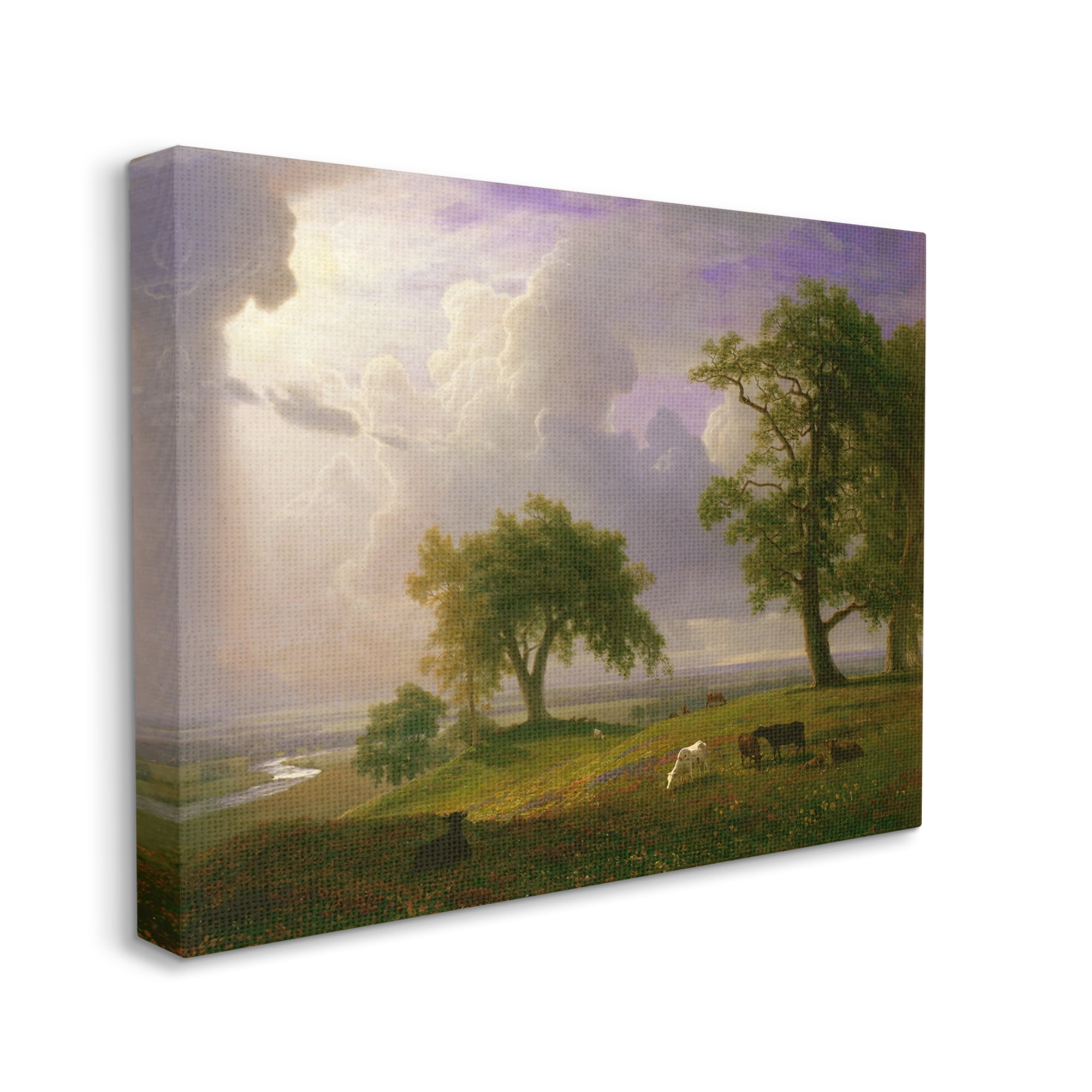 Stupell Industries California Spring Classic Albert Bierstadt Landscape Painting Painting Gallery Wrapped Canvas Print Wall Art, Design by one1000paintings