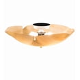 thumbnail image 7 of Meyda Tiffany 194721 Metro Fusion 3 Light 20" Wide Semi-Flush Bowl Ceiling Fixture - White, 7 of 7