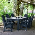 thumbnail image 2 of Highwood 7-pc Hamilton Dining Set - 42" x 72" Rectangle Table, Dining Height, Outdoor, Eco-friendly, Synthetic Wood, 2 of 9