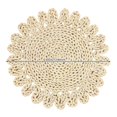 thumbnail image 2 of 12pcs Placemats Woven Rattan Table Mats Set for Restaurant Dining Table Non-Slip, 2 of 14