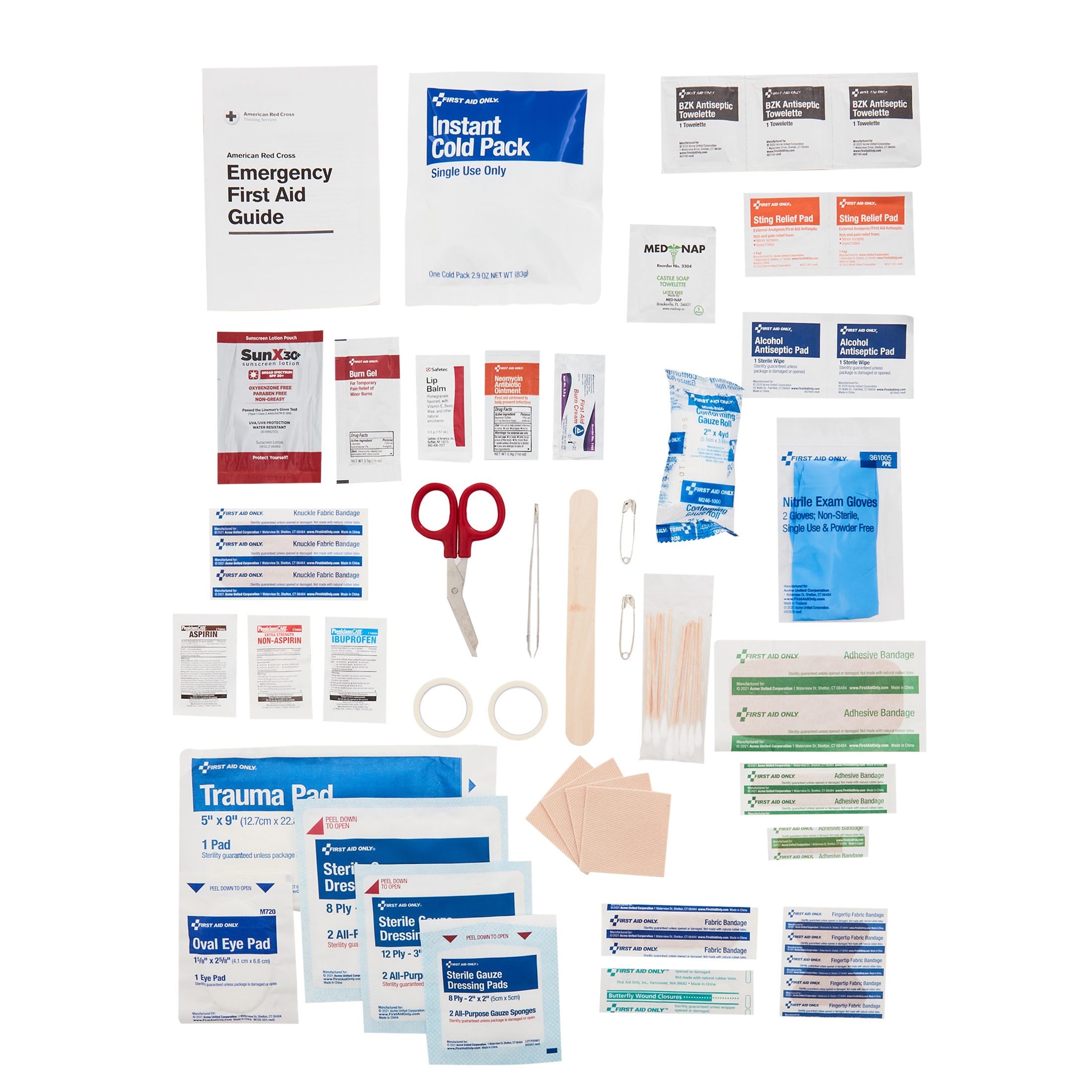 First Aid Only Outdoor Kit For Hiking And Camping 205 Piece photo 4
