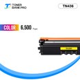 thumbnail image 3 of Toner Bank 1-Pack Compatible Toner for Brother TN-436Y HL-L9310CDW L8360CDW MFC-L8900CDW (Black), 3 of 12