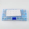 thumbnail image 2 of mmirethe 450Pcs 3KV 100PF-10000PF 15 Values High Voltage Ceramic Capacitor Assortment Kit with Plastic Box, 2 of 6