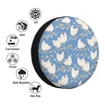 thumbnail image 4 of Balery Funny Chicken Cubiertas para Neumáticos - Protector Resistente para Neumáticos de Camioneta, SUV, Remolque, Camper y RV-15 inch, 4 of 6