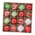 thumbnail image 4 of Juego de adornos navideños de bolas, 2,36'', resistentes e irrompibles, para colgar en de , para fiestas, festivales y, 4 of 9