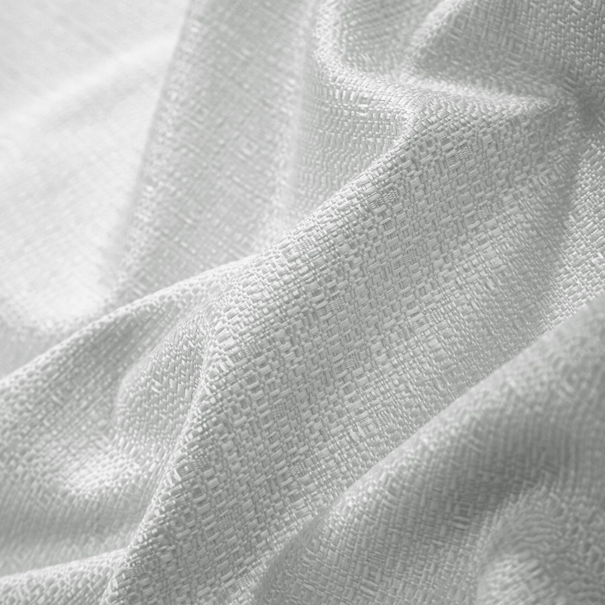 Urban Shop Solid Texture Room Darkening Grommetted Curtain Panel, Set of 2