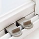 thumbnail image 5 of Kenally Cerradura de seguridad para niños de ventana corredera, tapón de armario sin perforación, pestillos de puertas reutilizables, Type6 NO6, 5 of 6