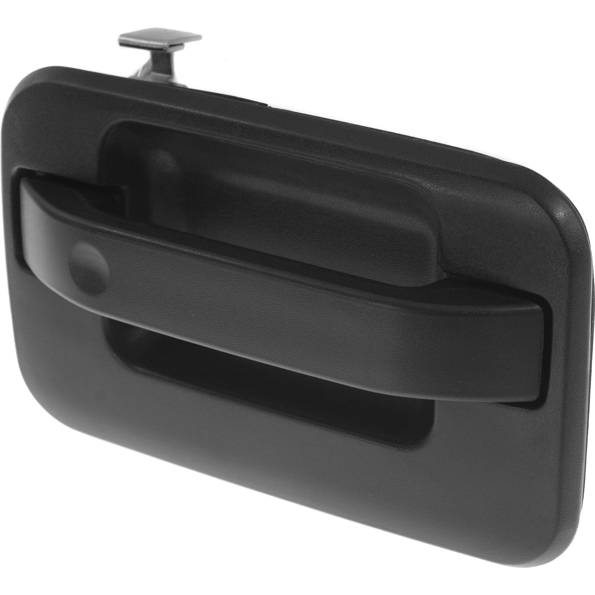 Replacement RF46210041K Exterior Door Handle Compatible with 2006-2008 Lincoln Mark LT 2004-2014 Ford F-150 Front or Rear, Right Passenger Textured Black