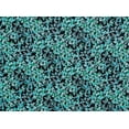 thumbnail image 2 of Zelouf Print On Ity  , Sewing, DIY, Crafts Fabric by the Yard, 974 Blk/kelly, 3 Yard, 2 of 2