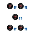 thumbnail image 1 of Youkk DC 5V-48V Voltmeter with Terminal LED Digital Display Car Voltage Meter IP65 Waterproof Accessory for RV Vehicle Automobile Red 5Set, 1 of 6