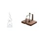 thumbnail image 1 of Escultura De Llama De Resina Moderna Y Organizador De Servilletas De Madera Para Oficina, Cocina, Patio, Decoración Del Hogar, Arte Funcional, Adorno De Escritorio, Regalo, 1 of 8