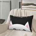 thumbnail image 5 of Xecao Cat Meow for Decorative Throw Pillow Case for Couch,Sofa or Bed Set,Pillow Cover for Sofa Home Decor Ideal Gift-16"x24", 5 of 6