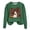 Green-Halloween Shirts, variant on Inverlee Womens Halloween Sweatshirts Cute Pumpkin Ghost Graphic T-shirt Going Out Round Neck Sweatshirt Long Sleeve Tunic Pullover Tops Halloween Costumes