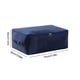 thumbnail image 3 of Bolsa organizadora de viaje para guardar edredones, bolsa para muebles y ropa, bolsa de lona resistente, fácil de transportar, para dormitorio, 2 compartimentos, ajustable de metal, para, 3 of 9